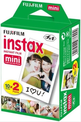 Pack 2 Cartuchos Fujifilm 10 Fotos Instax Mini